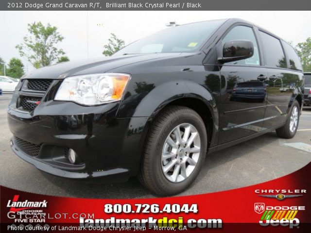 2012 Dodge Grand Caravan R/T in Brilliant Black Crystal Pearl