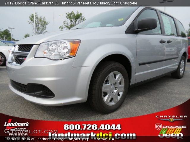 2012 Dodge Grand Caravan SE in Bright Silver Metallic