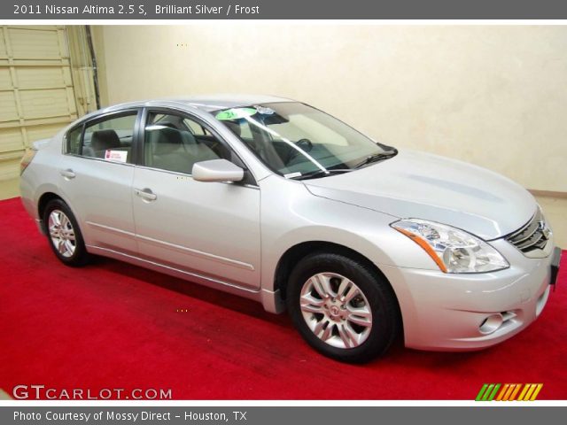 2011 Nissan Altima 2.5 S in Brilliant Silver