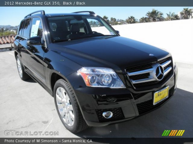 2012 Mercedes-Benz GLK 350 in Black