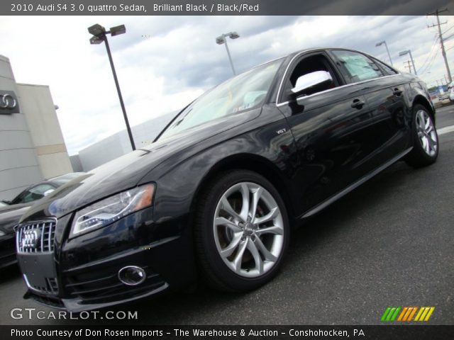 2010 Audi S4 3.0 quattro Sedan in Brilliant Black