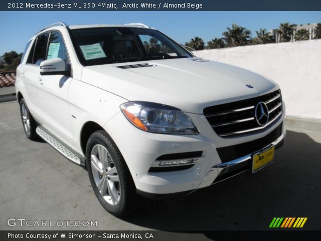 2012 Mercedes-Benz ML 350 4Matic in Arctic White