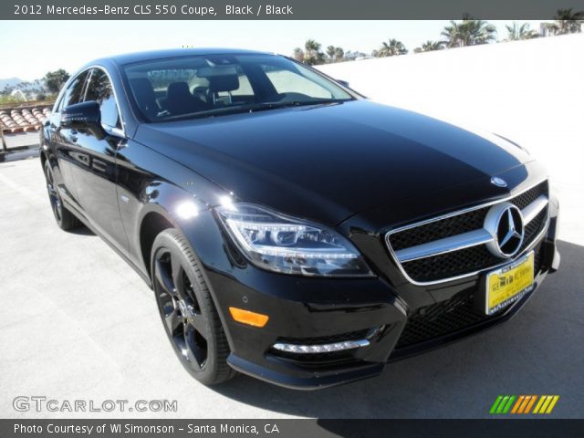 2012 Mercedes-Benz CLS 550 Coupe in Black