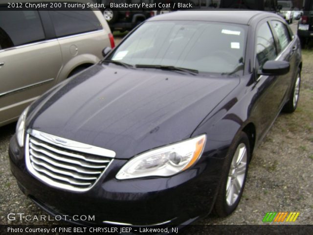 2012 Chrysler 200 Touring Sedan in Blackberry Pearl Coat