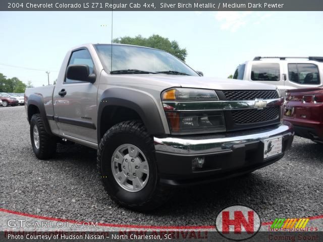 2004 Chevrolet Colorado LS Z71 Regular Cab 4x4 in Silver Birch Metallic