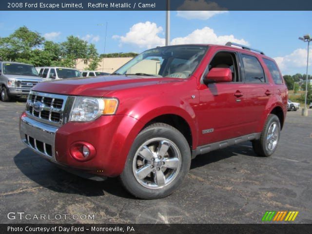 2008 Ford Escape Limited in Redfire Metallic