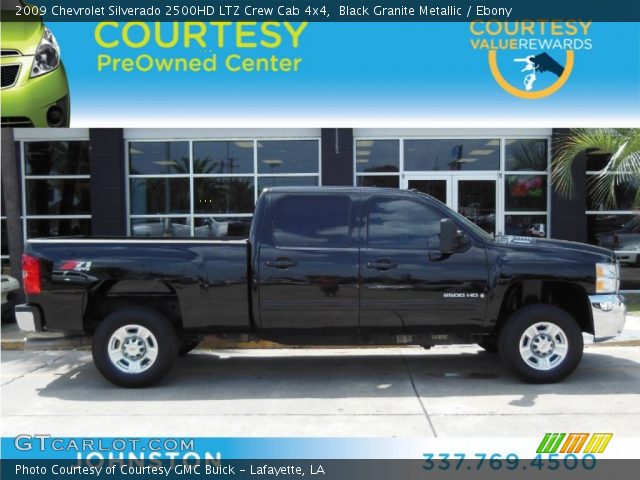 2009 Chevrolet Silverado 2500HD LTZ Crew Cab 4x4 in Black Granite Metallic