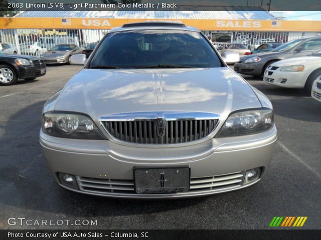 2003 Lincoln LS V8 in Light Parchment Gold Metallic