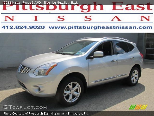 2011 Nissan Rogue S AWD in Silver Ice Metallic
