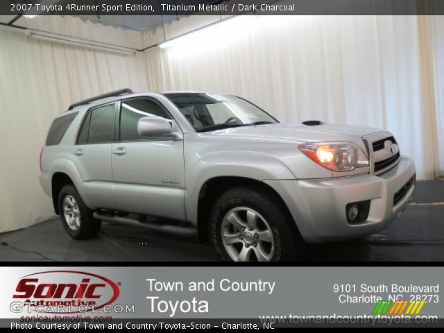 2007 Toyota 4Runner Sport Edition in Titanium Metallic