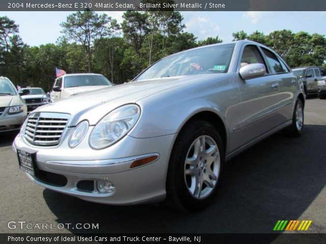 2004 Mercedes-Benz E 320 4Matic Sedan in Brilliant Silver Metallic