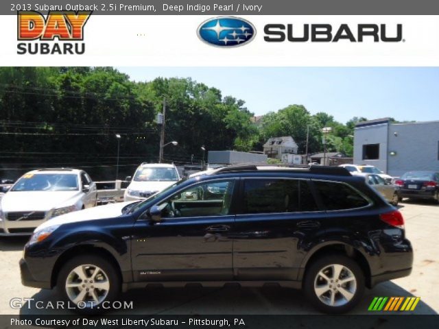2013 Subaru Outback 2.5i Premium in Deep Indigo Pearl