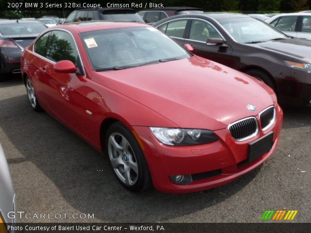 2007 BMW 3 Series 328xi Coupe in Crimson Red