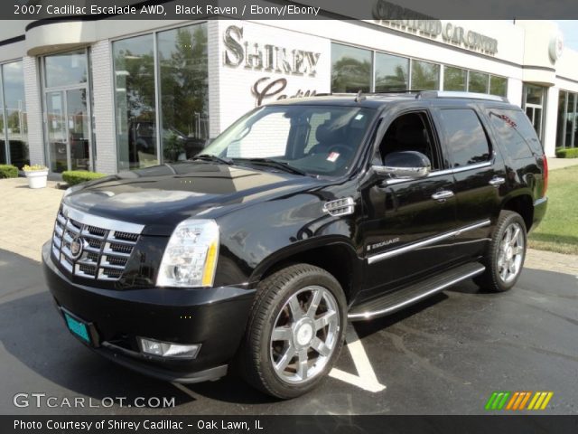 2007 Cadillac Escalade AWD in Black Raven