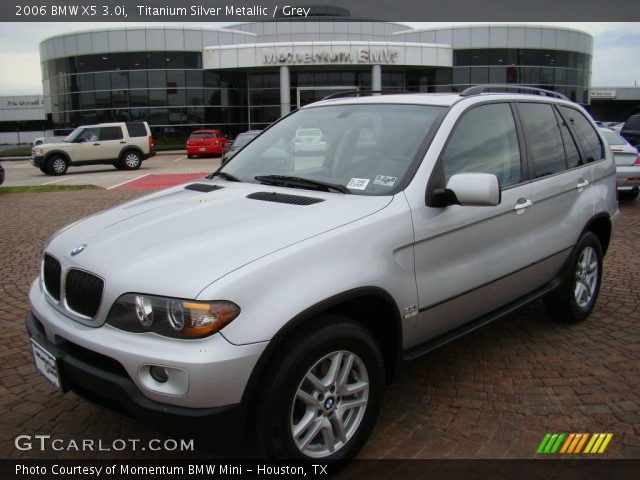 2006 BMW X5 3.0i in Titanium Silver Metallic