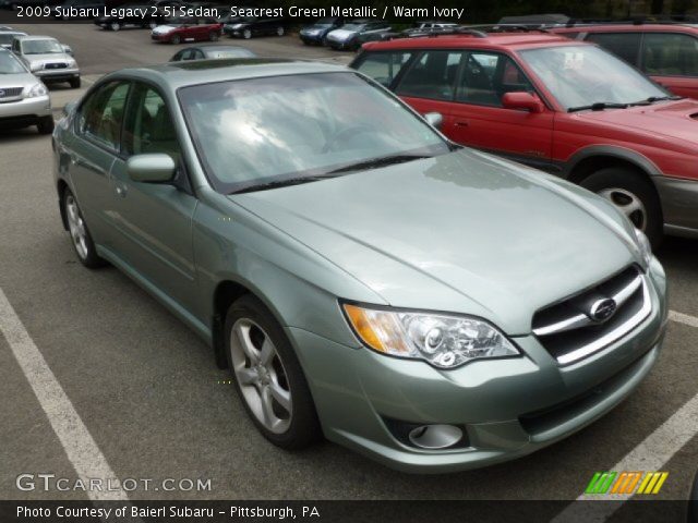 2009 Subaru Legacy 2.5i Sedan in Seacrest Green Metallic