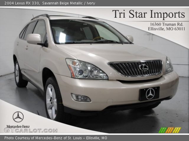 2004 Lexus RX 330 in Savannah Beige Metallic