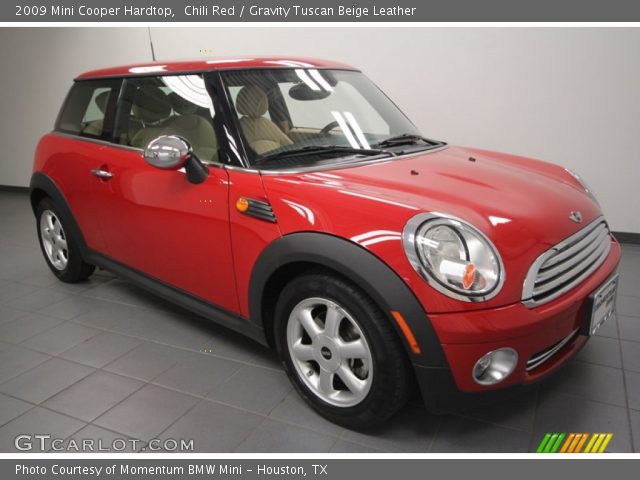 2009 Mini Cooper Hardtop in Chili Red