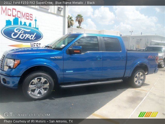 2012 Ford F150 FX2 SuperCrew in Blue Flame Metallic