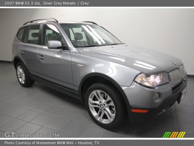 2007 BMW X3 3.0si in Silver Grey Metallic