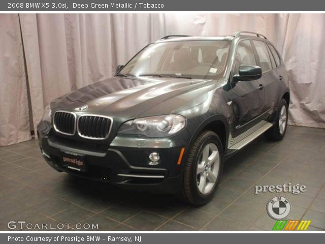 2008 BMW X5 3.0si in Deep Green Metallic