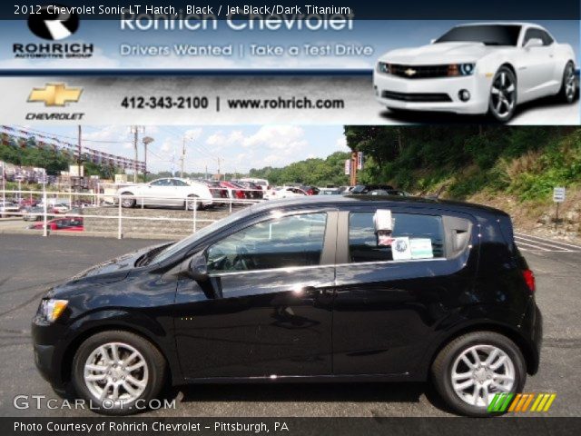 2012 Chevrolet Sonic LT Hatch in Black