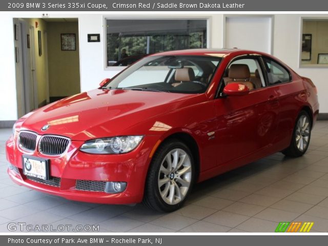 2009 BMW 3 Series 335xi Coupe in Crimson Red