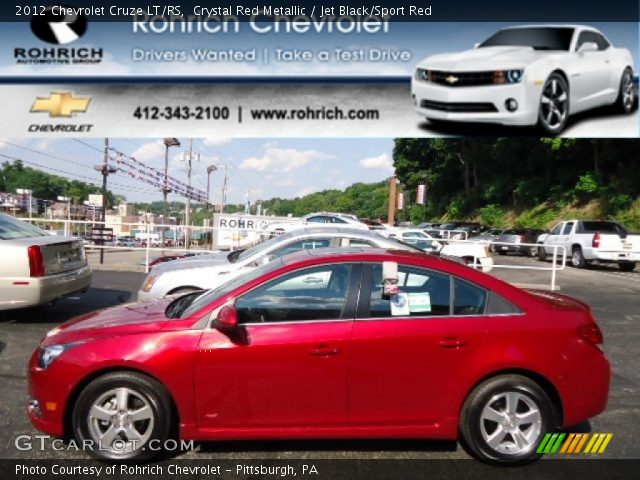 2012 Chevrolet Cruze LT/RS in Crystal Red Metallic