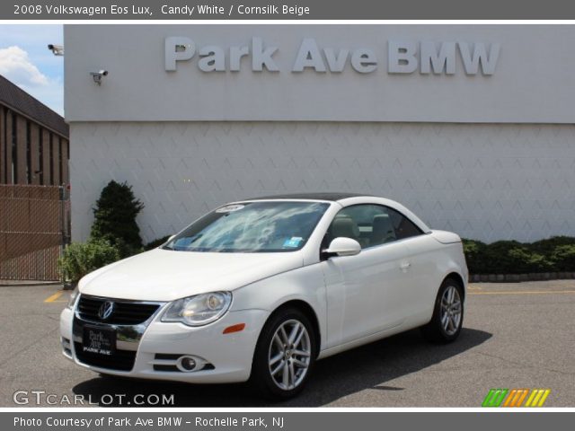2008 Volkswagen Eos Lux in Candy White