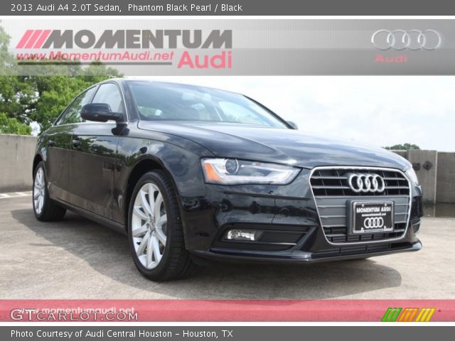 2013 Audi A4 2.0T Sedan in Phantom Black Pearl