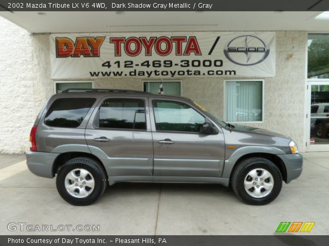 2002 Mazda Tribute LX V6 4WD in Dark Shadow Gray Metallic