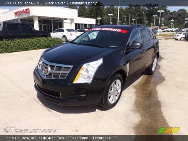2010 Cadillac SRX V6 in Black Raven