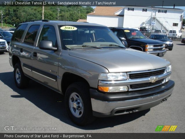 2003 Chevrolet Tahoe LS 4x4 in Sandalwood Metallic