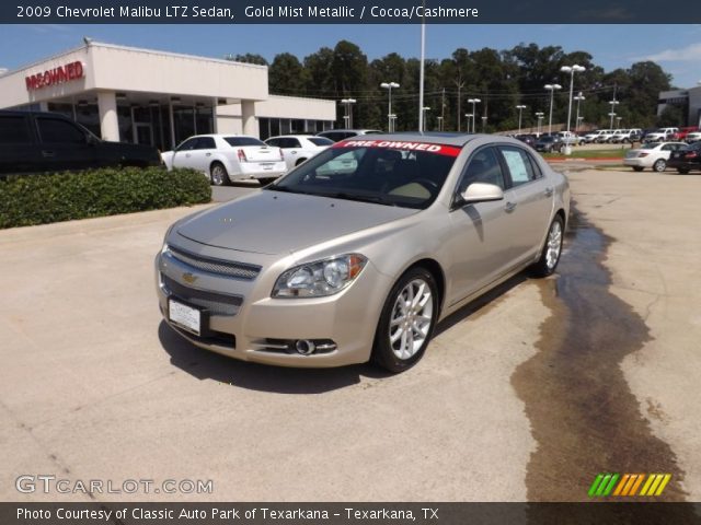 2009 Chevrolet Malibu LTZ Sedan in Gold Mist Metallic