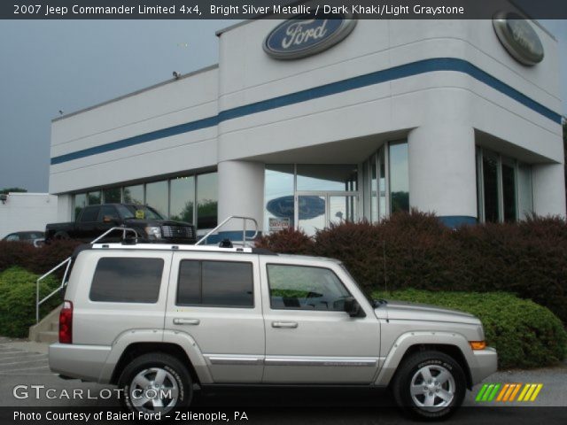 2007 Jeep Commander Limited 4x4 in Bright Silver Metallic