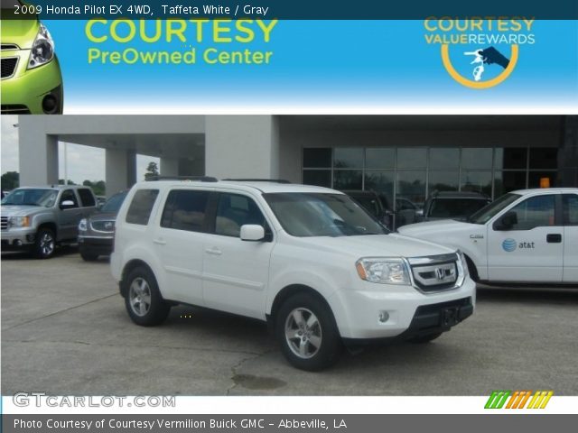 2009 Honda Pilot EX 4WD in Taffeta White