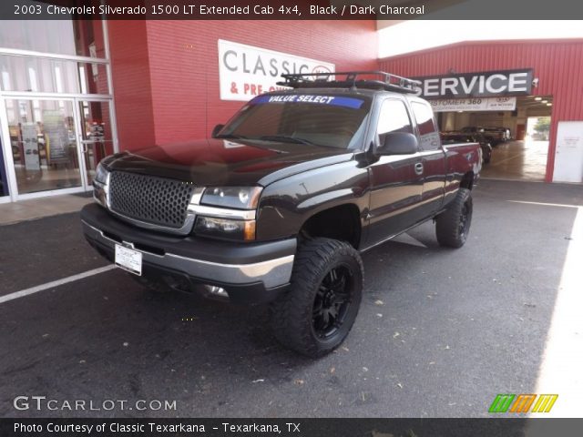 2003 Chevrolet Silverado 1500 LT Extended Cab 4x4 in Black