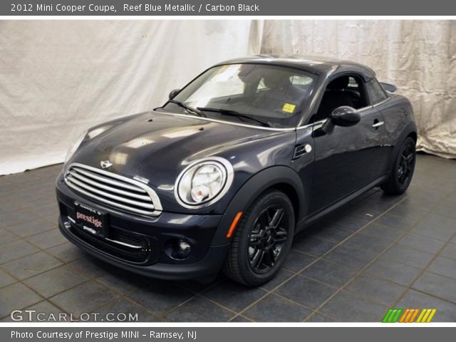2012 Mini Cooper Coupe in Reef Blue Metallic