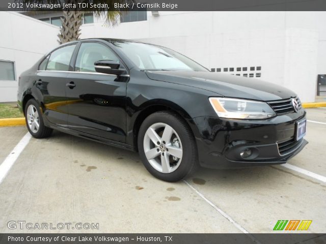 2012 Volkswagen Jetta TDI Sedan in Black