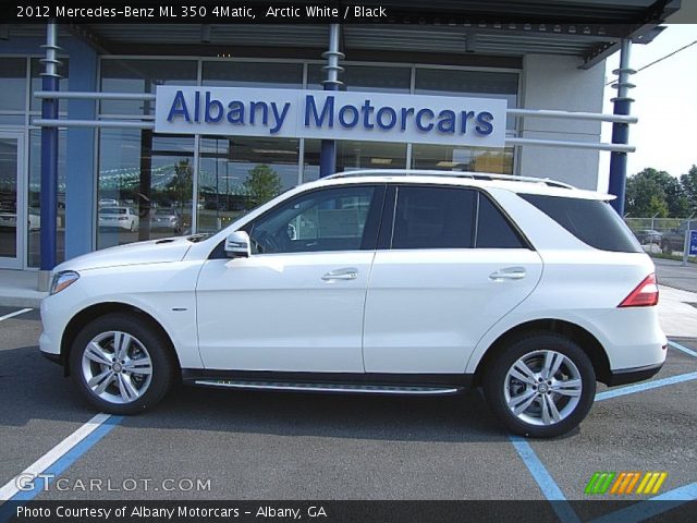 2012 Mercedes-Benz ML 350 4Matic in Arctic White