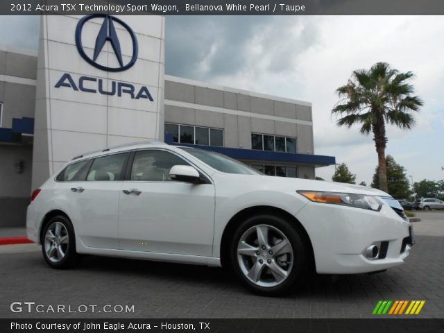 2012 Acura TSX Technology Sport Wagon in Bellanova White Pearl