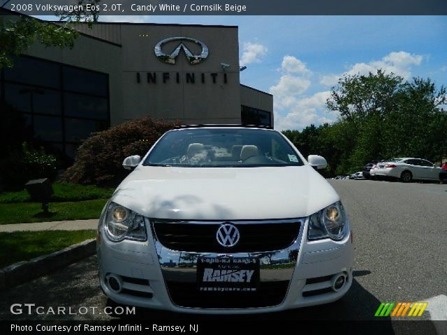 2008 Volkswagen Eos 2.0T in Candy White