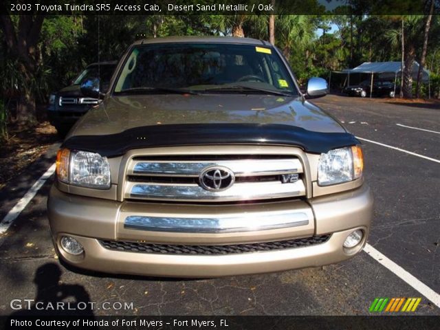 2003 Toyota Tundra SR5 Access Cab in Desert Sand Metallic
