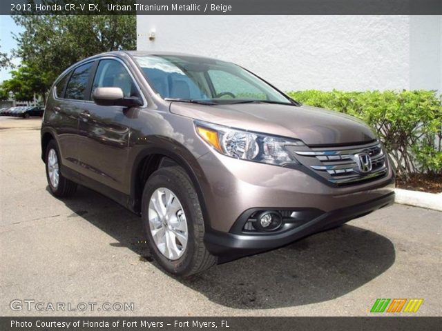 2012 Honda CR-V EX in Urban Titanium Metallic
