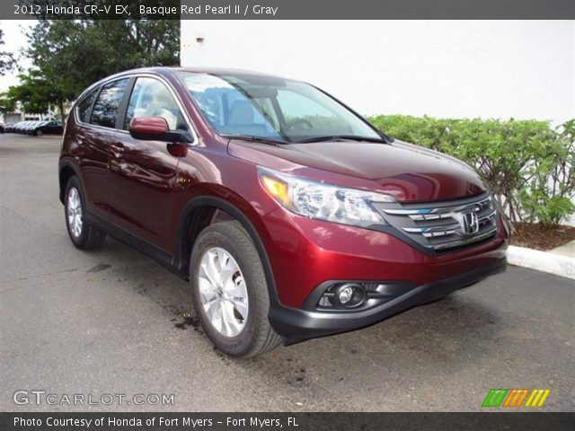 2012 Honda CR-V EX in Basque Red Pearl II