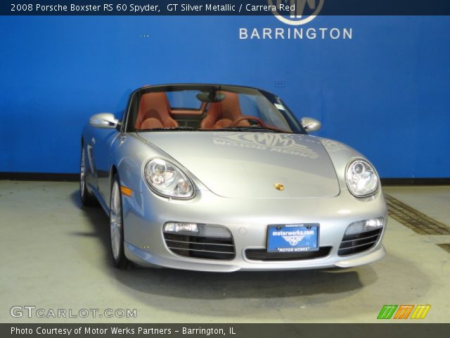 2008 Porsche Boxster RS 60 Spyder in GT Silver Metallic