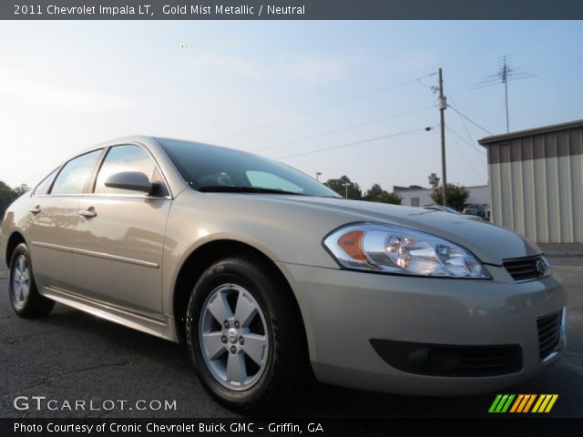 2011 Chevrolet Impala LT in Gold Mist Metallic