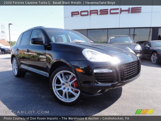 2009 Porsche Cayenne Turbo S in Basalt Black Metallic