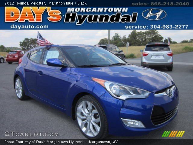 2012 Hyundai Veloster  in Marathon Blue