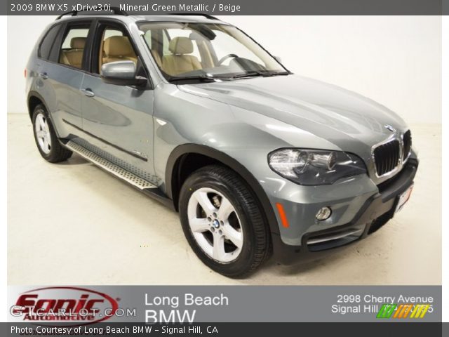 2009 BMW X5 xDrive30i in Mineral Green Metallic